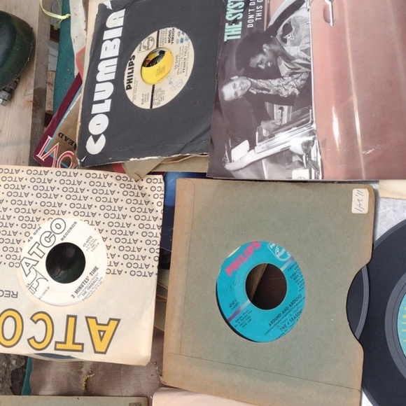 Vintage Vinyl Record Collection 60's-80's(15 Count) 45's - Picture 3 of 5